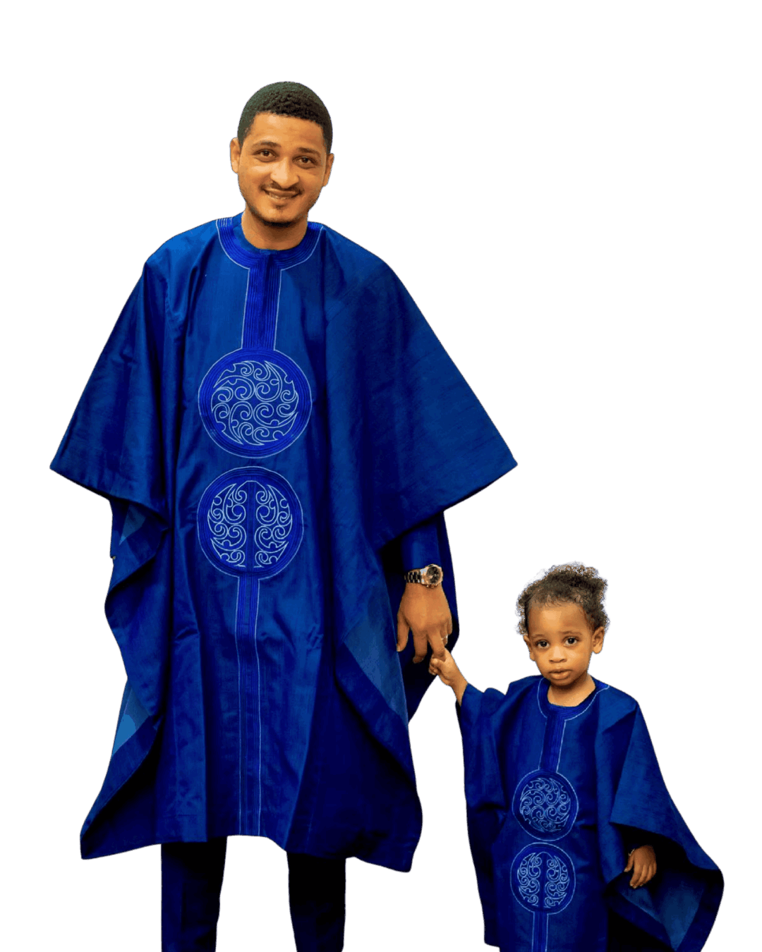 Father and son Agbada